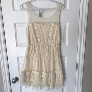 Ultra Pink lace dress new with tag